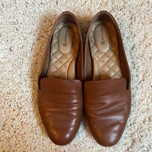 Birdies Loafers - Size 8.5 - The Starling in Camel leather
